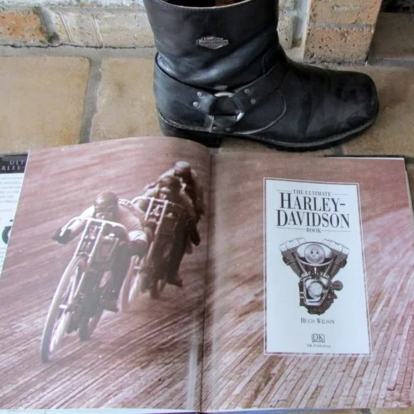 HARLEY-DAVIDSON BOOK, HUGO WILSON, H-D MOTORCYCLES, BIKERS, 2003, DK PUBLISHER - Picture 5 of 9